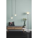 Halo Design - Scandinavia gulvlampe Ø40, opal / krom