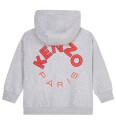Kenzo Cardigan   Grå Melert m. Oransje   Kenzo   10 år 140   Cardigan