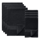 Decotique Alva Håndklesett 50x70 + 70x140 cm 8 pk Mørkeblå