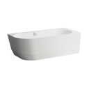Laufen Pro Hjørnebadekar 1800x800 mm, Høyre, Kompositt, Hvit