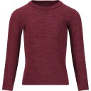 ZigZag Terry Merinoull Skiundertøy Barn Bordeaux 110