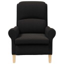  lenestol Svart 76 x 94 x 102 cm stoff