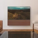 Canvas 55" Black Wood