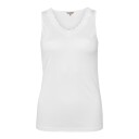Lady Avenue Pure Silk Jersey Lace Tank Top L