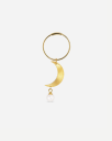 Half Moon Creole with pearl Gold
