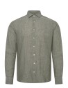 Bruun & Stengade Bs Tahaka Casual Modern Fit Shirt   Khaki green   S