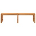 vidaXL Hagebenk 150 cm heltre teak
