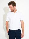 Abacus Mens Cray Drycool Polo - White - XXXXL