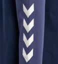 Hummel Genser   hmlJR Logo   Dress Blues/Blue Indigo   Hummel   13 14 år (158 164)   Genser Hvit Marineblå