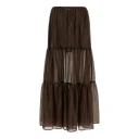 Twinset Dame Skjørt Brun S,