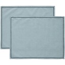 Decotique Sienna Spisebrikke 2 pk 35x45 cm Dusty Blue