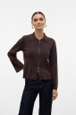 Vero Moda Awhanna Ls Knit Cardigan Noos   Brown   XS