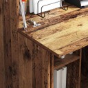  Brun Skrivebord Gamle tre Konstruert tre Medium