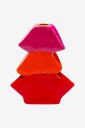 KARE Design Lysestake Lips 17cm Rød