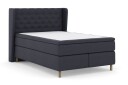 Select No 6 Komplett Sengepakke 160x200 Fast Lateks/Memory   Blå/Metallben