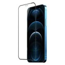 iPhone 12/12 Pro Lippa 2,5D heldekkende Beskyttelsesglass 9H svart kant