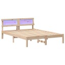  Sengestamme Brun 120 x 190 cm Massiv furu tre