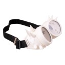 Espa Steampunk-briller med Nagler Hvit 80344