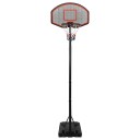 Basketballstativ svart 282 352 cm polyeten