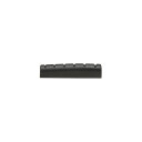 Graph Tech Pt-6114-00 Svart Tusq Xl Slotted Nut 1 23/32" Long, Rounded, Flat