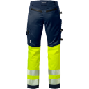 Fristads Hantverkarbyxa Stretch 2706 Plu, Klass 1 Varsel Gul/marinblå C154