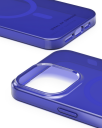 Ideal Of Sweden Clear MagSafe Case Cobalt Blue Clear (IDCLCMS-I2367P-480)