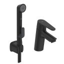 Oras Armatur Optima Small, Standard Hendel med Bidetta Svart Matt (GRO-4200673)