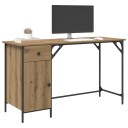  Databord med skuff Artisan Eik 131 x 48 x 75 cm Konstruert tre