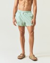 LEXINGTON Badeshorts grønn/hvit stripet