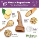 Whimzees Occupy Antler Dental Vegetar Tygg i pose Large