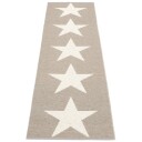 Pappelina Viggo matte 70x250 cm one mud / vanilla