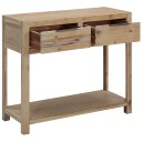 vidaXL Konsollbord 82x33x73 cm heltre akasie