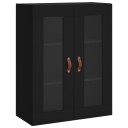  Veggskap svart 69,5x34x90 cm 8720845439330