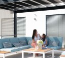 Pergola Hvaler 3x4m Svart farge