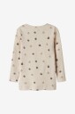 Name It   T skjorte Nmnotheo Ls Top   Beige