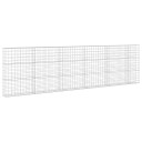 vidaXL Gabion med 3,5 mm tråd og 10x10 cm nett 550x30x150 cm