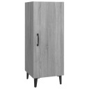 vidaXL Skjenk grå sonoma 34,5x34x90 cm konstruert tre