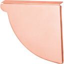 VMZINC endestykke 333 mm th t/kvartrenne kobber copper