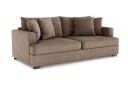 Rossita 3 seters Dyp Sofa i Stoff   Brun