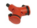 Garo 2403008 Grenuttak Solid Gummi 3-Polet 3 Uttak