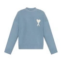 Ami Paris unisex Strikkevarer Blå L,
