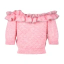 Alessandra Rich Dame Strikkevarer Rosa S,