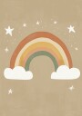 Soft Rainbow Plakat Plakat / 50x70cm