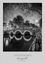 In focus: AMSTERDAM Idyllic nightscape from Keizersgracht Poster Plakat / 100x150cm