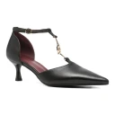 Sergio Moretti Dame Sko Svart 37 EU,
