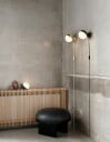 Louis Poulsen VL Studio Vegglampe Ø150 Brass