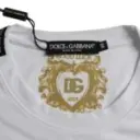 Dolce & Gabbana Herre Topper Hvit 3XS,