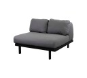 Cane-line Space 1-seters modul Grey Grå