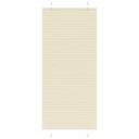  plisségardin krem 100x200 cm Stoff Bredde 99,4 Polyester