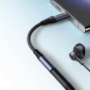 Joyroom SY-C01 Lydadapter USB-C til 3,5mm - Svart